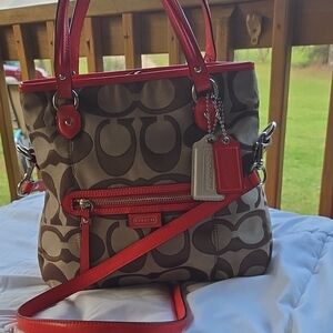 Coach Satchel/crossbody Mia 11x16"    (#81)